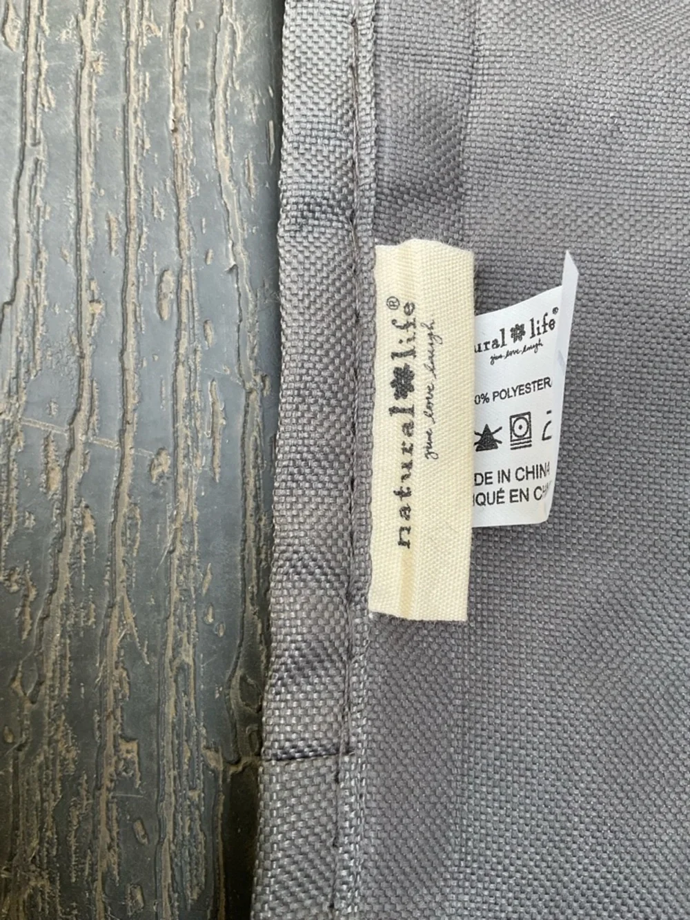Natural Life Water Resistant Picnic Blanket 57”x72”Patchwork Floral w/Gray edge